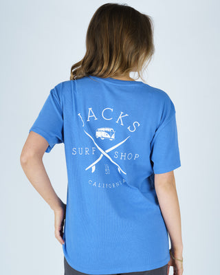 Bus Stop S/S Tee - Royal Blue