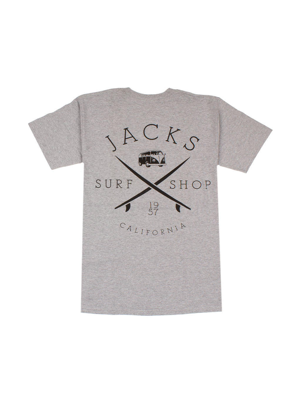 Bus Stop CF (Classic Fit) S/S Tee - Athletic Grey