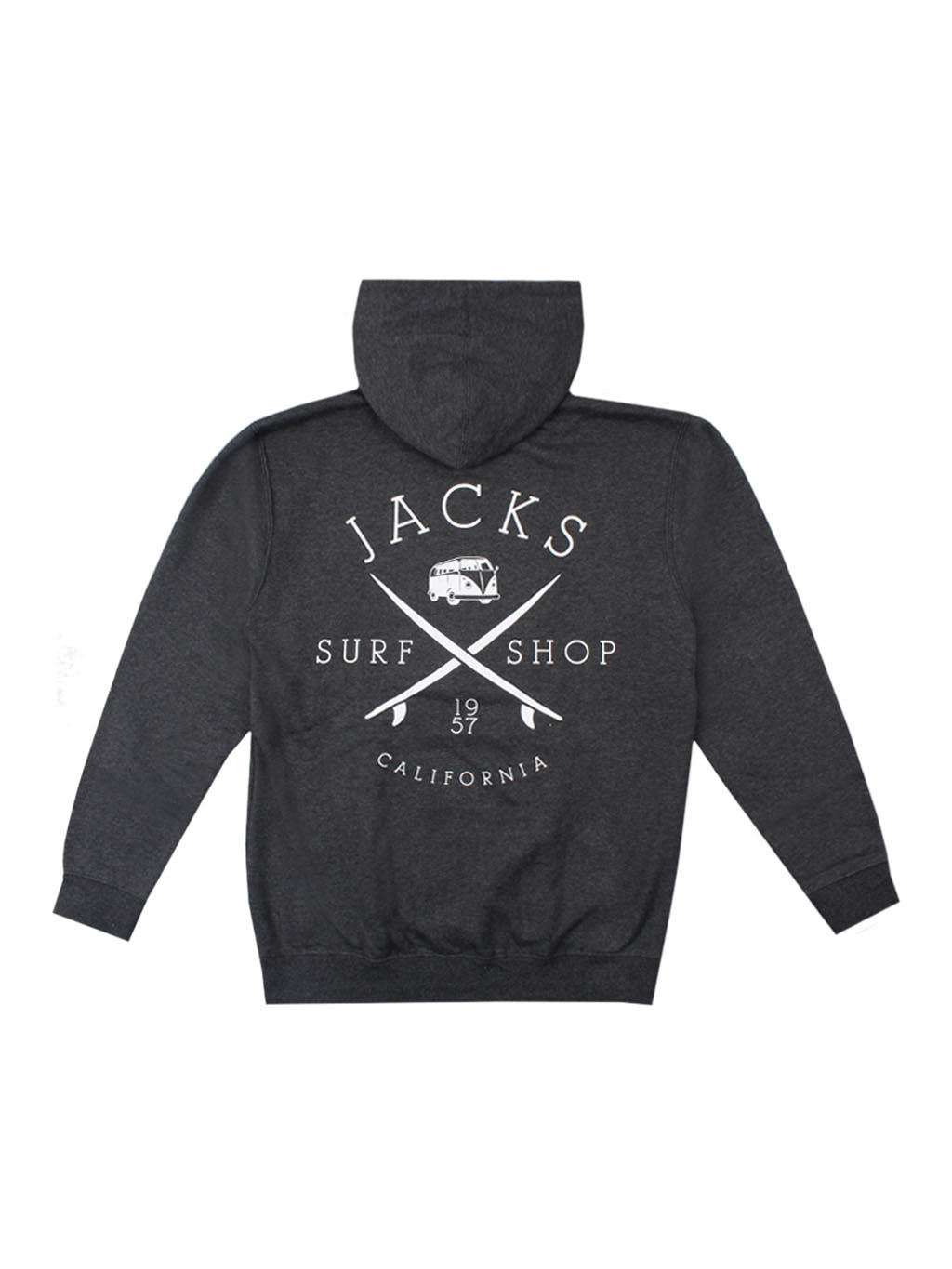 Bus Stop Classic Pullover Hoodie - Charcoal Heather