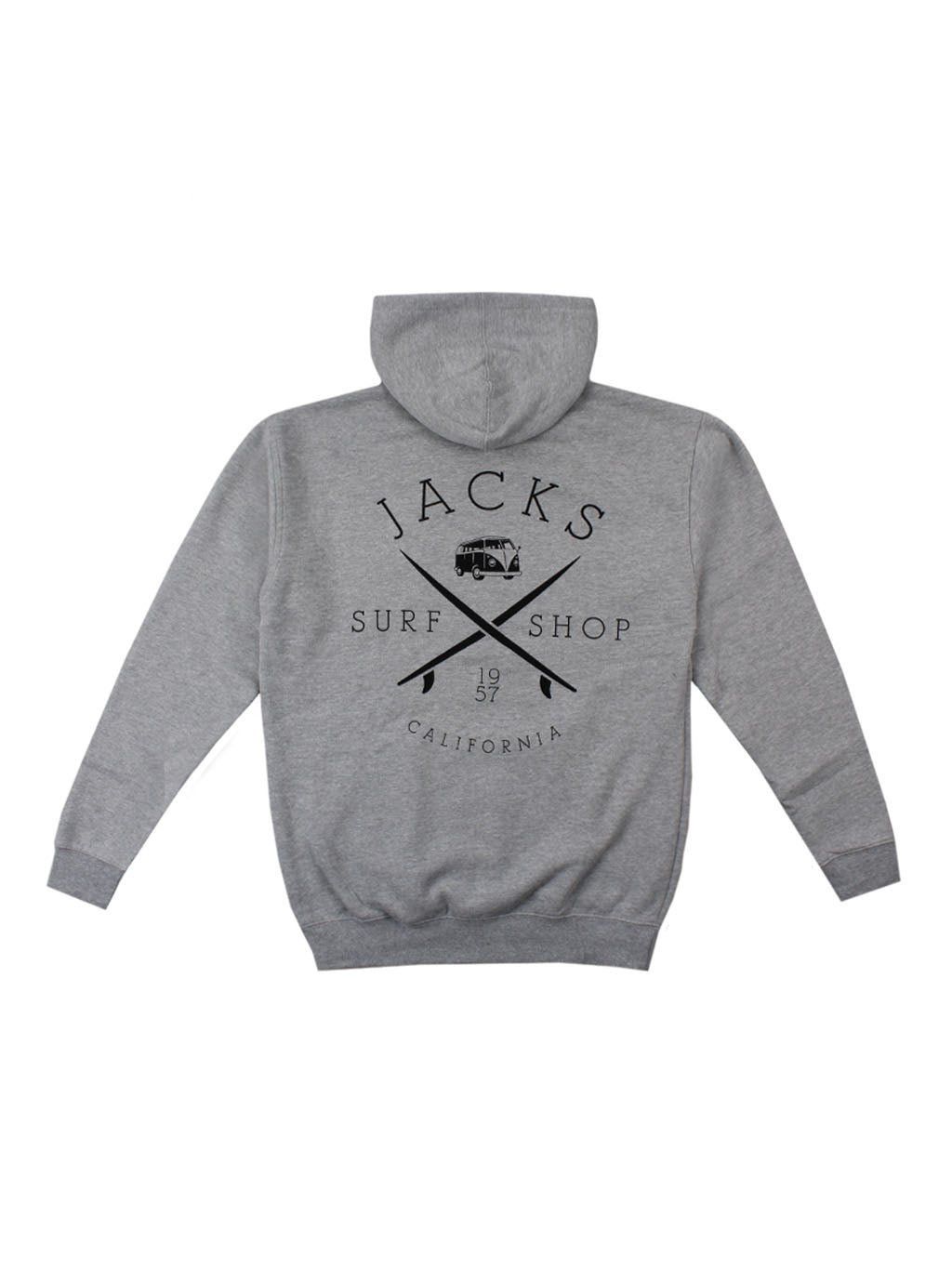 Bus Stop Classic Pullover Hoodie - Heather Grey