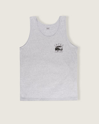 Bus Stop Tank Top - Athletic Heather Gray