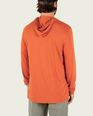 Marsh Wear Men's Buxton Pullover Hoodie - Lobster Heather