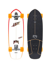Carver C7 30.75” RAW Lost Ripper Surfskate Complete