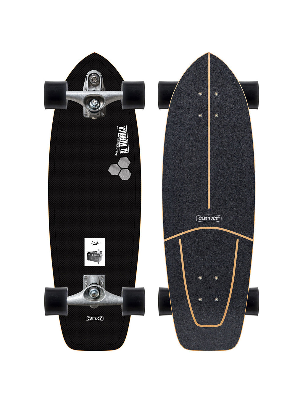 Carver C7 31” CI Dumpster Diver Surfskate Complete