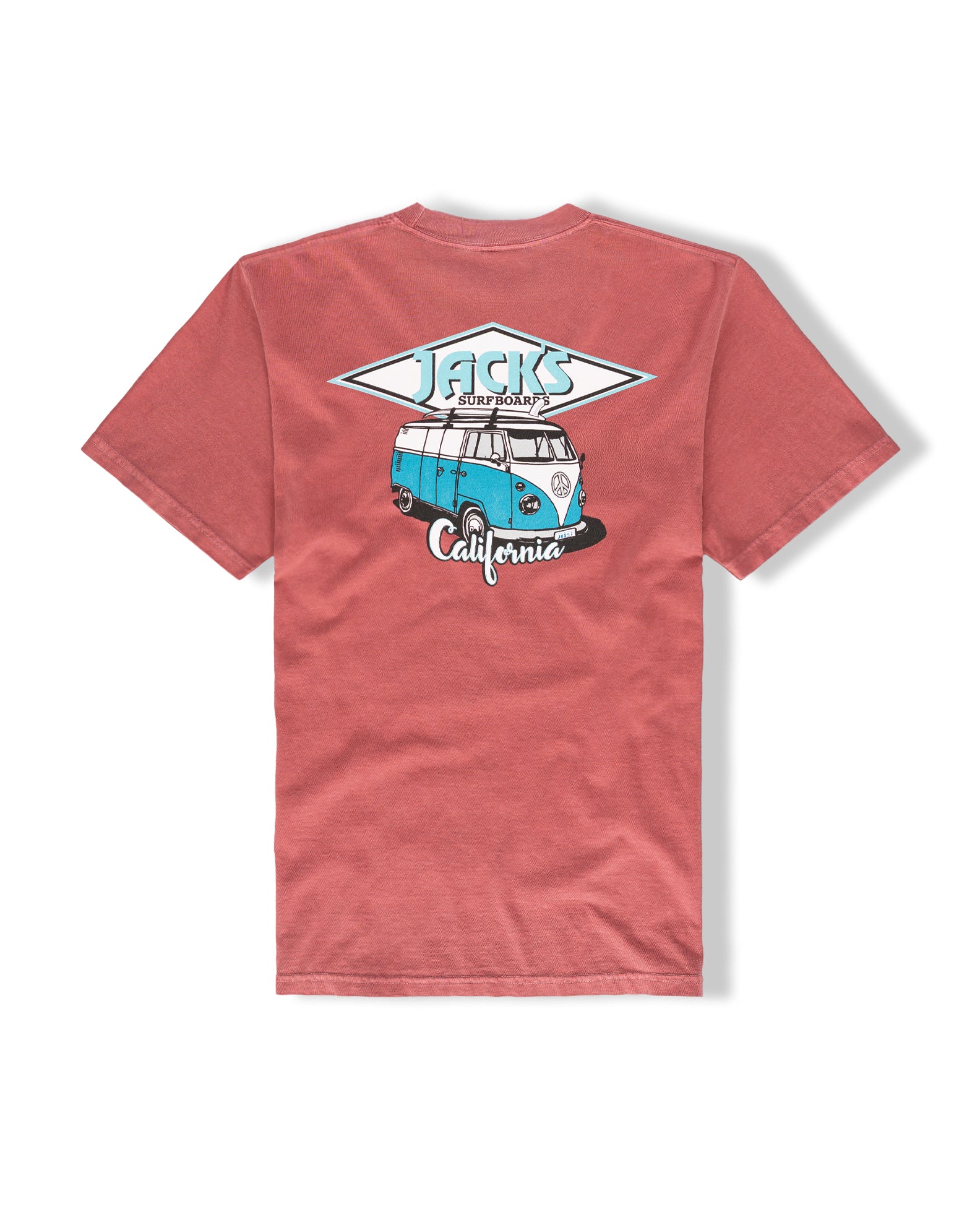 CA Diamond Transport PGMT HW S/S Tee - Crimson