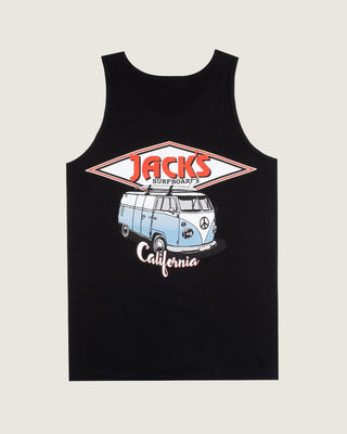 Jack's Surfboards Men's California Diamond Transport Tank Top