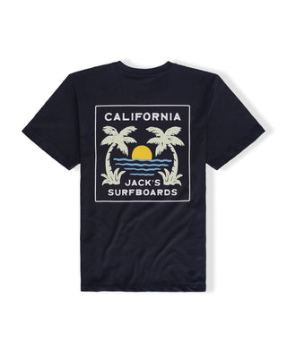 CA Palms HW S/S Tee
