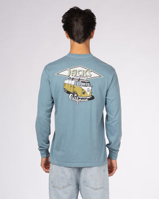 CA Diamond Transport PGMT HW L/S Tee - Ice Blue