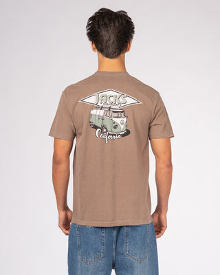 CA Diamond Transport PGMT S/S Tee - Espresso