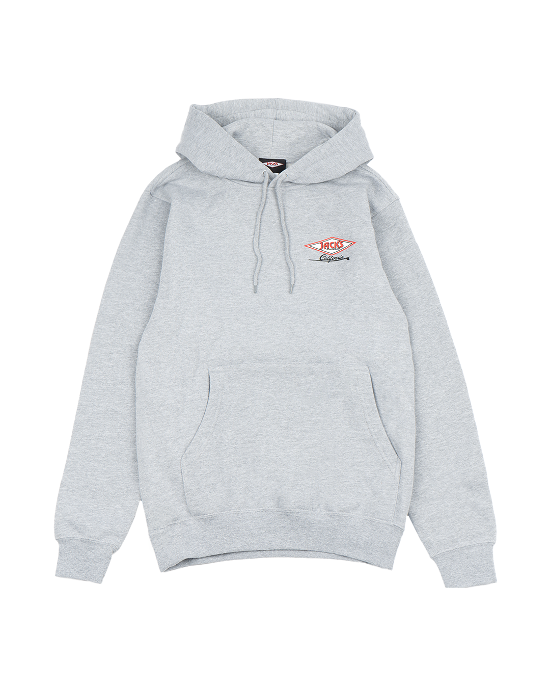 Jack's Surfboard's Men's Cal Diamond Classic Pullover - Heather Grey