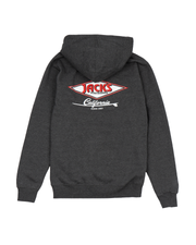 Cal Diamond Pigment Dyed Pullover Hoodie 25' - Black