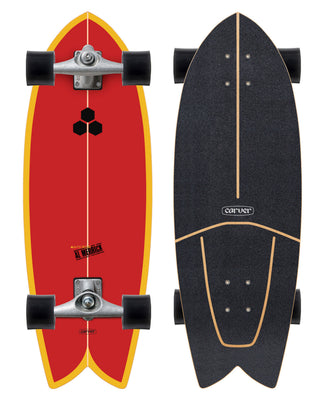 Carver CX.4 Raw 29.25" Fish Surfskate Complete