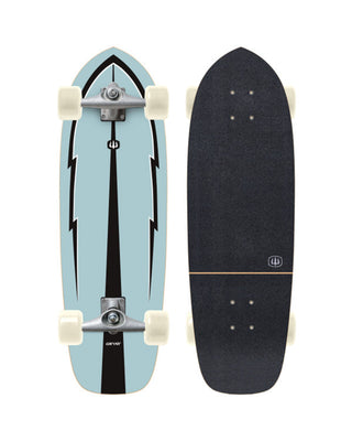 Carver CX 30.75" Blue Thunder Surfskate Complete