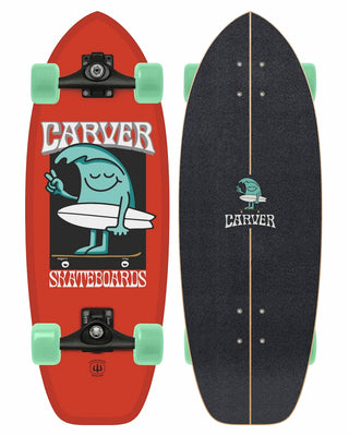 Carver Wavy Davy 28" Mini Surfskate Complete
