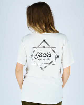 Action S/S Tee - White