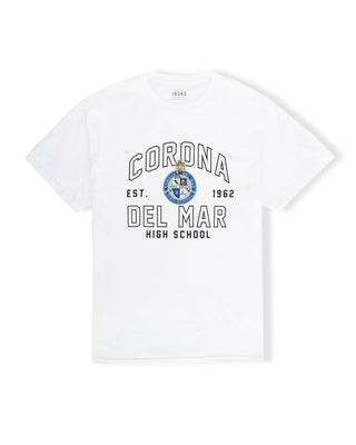 CDM Crest S/S Tee - White