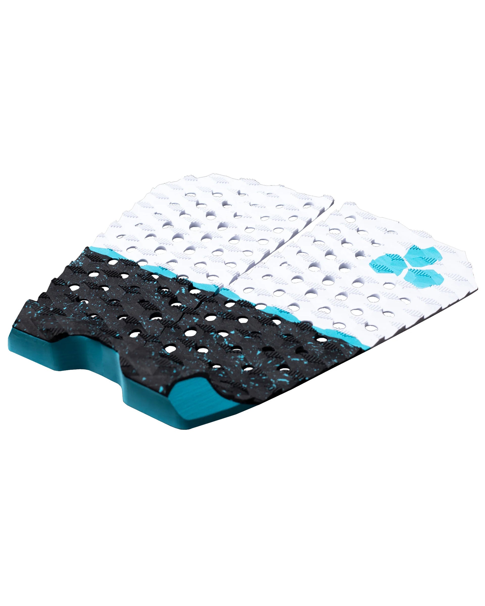Channel Islands Factor 2 Piece Flat Traction Pad - Cyan Black