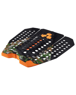 Channel Island Flux 3 Piece Arch Traction Pad - Green Camo