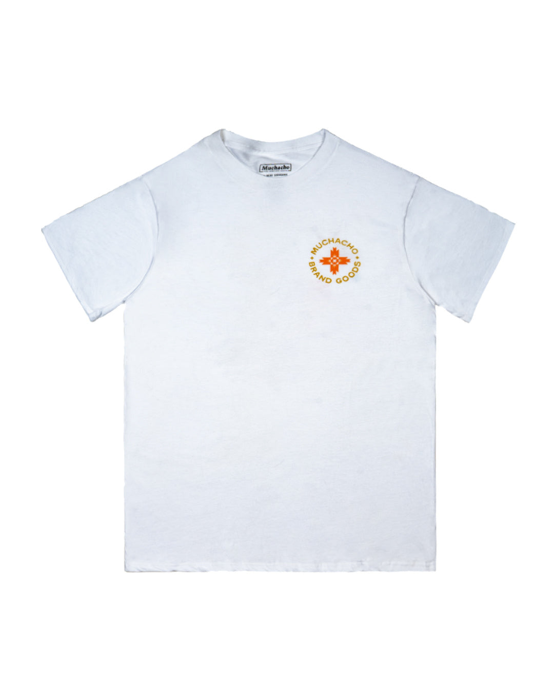 Muchacho Men's Circle Lock Up Short Sleeve Tee - White