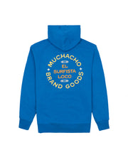 Muchacho Men's Circle Lock Up Pullover Hoodie - Royal Blue