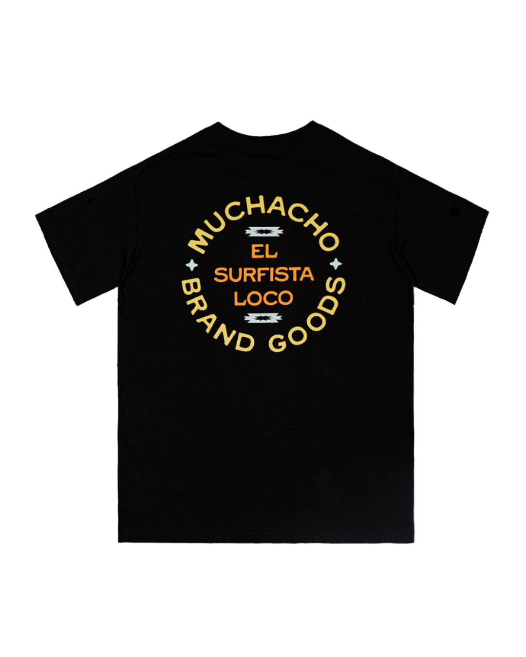 Muchacho Men's Circle Lock Up Short Sleeve Tee - Black