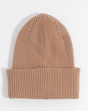 Coal Headwear The Crossover Waffle Knit Beanie - Light Brown