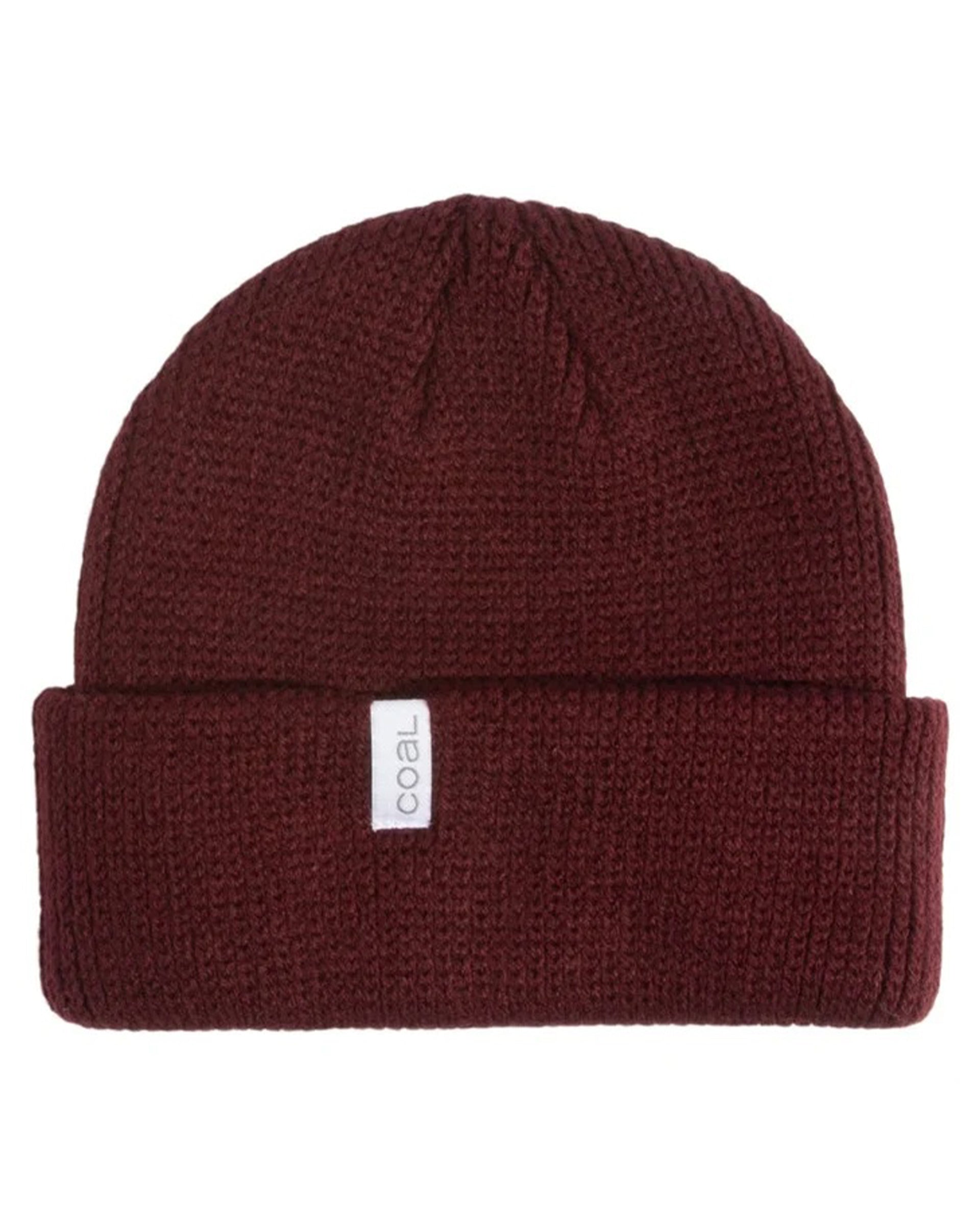 Coal Headwear The Frena Thick Knit Cuff Beanie - Burgundy