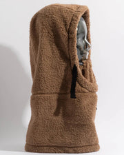 The Ridge Fleece Hood - Light Brown