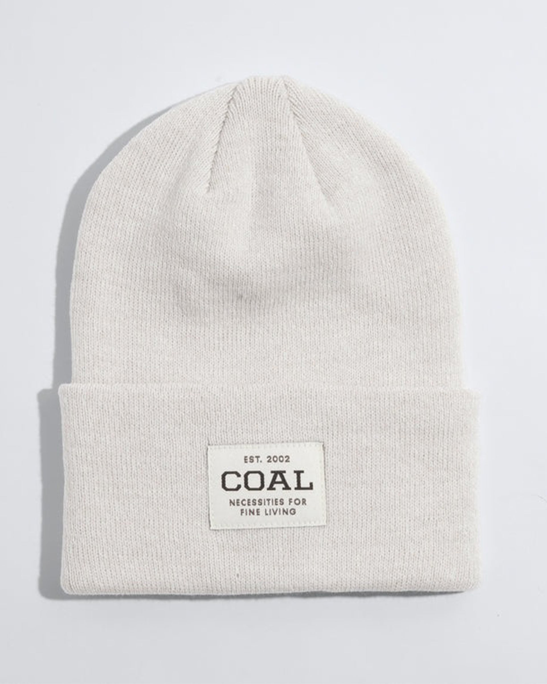 Coal Headwear The Uniform Acrylic Knit Cuff Beanie - Off White