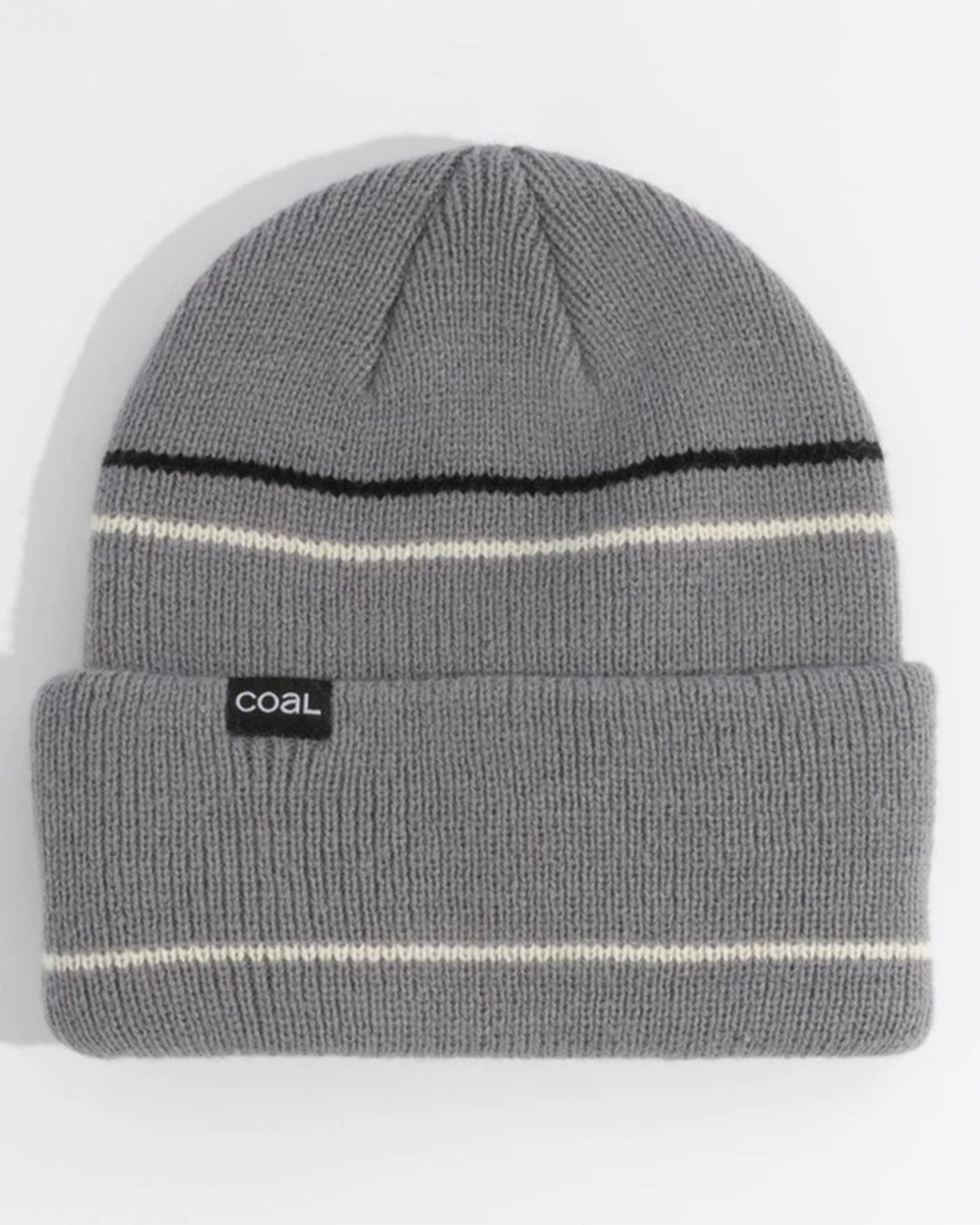 Coal Headwear The Wayne Beanie - Mid Grey/Black