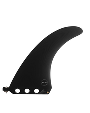 FCS Connect Screw &amp; Plate Longboard Fin-Black