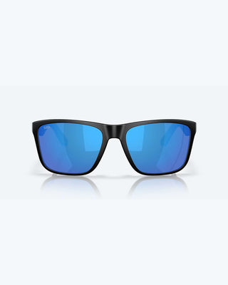 Costa Los Alijos Polarized Sunglasses - Matte Black / Blue Mirror