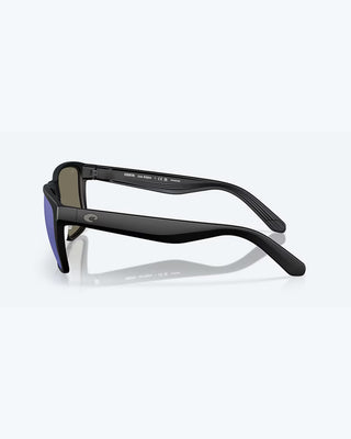 Costa Los Alijos Polarized Sunglasses - Matte Black / Blue Mirror