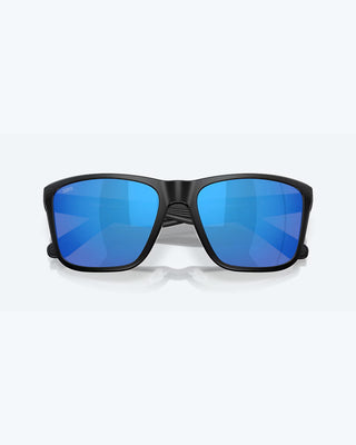 Costa Los Alijos Polarized Sunglasses - Matte Black / Blue Mirror