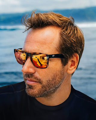 Costa Los Alijos Polarized Sunglasses - Tortoise / Gold Mirror