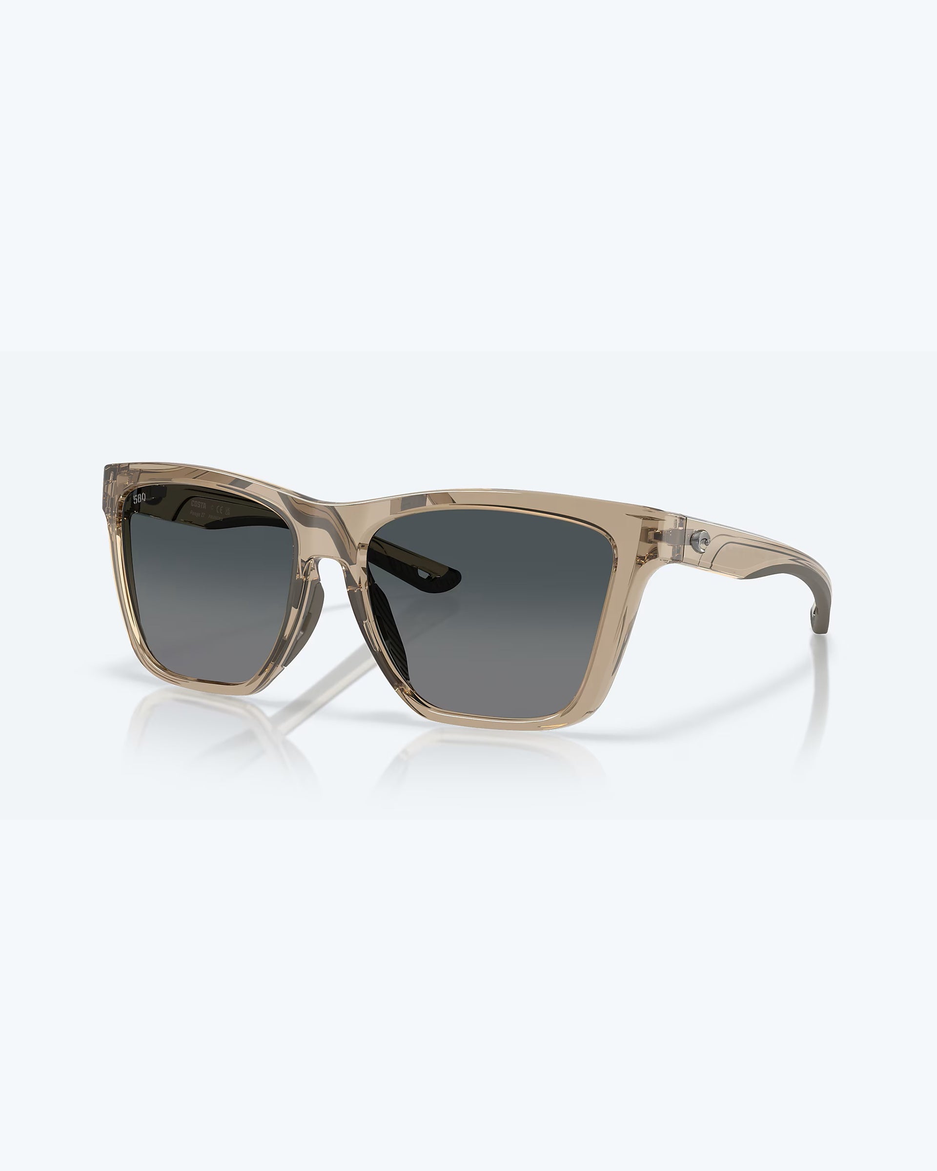 Costa Panga II Polarized Sunglasses - Taupe / Gray