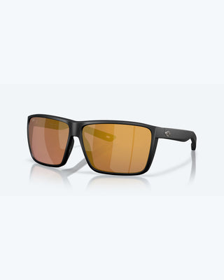 Costa Rincon II Polarized Sunglasses - Matte Black / Gold Mirror