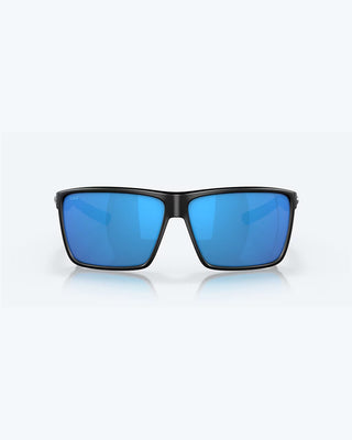 Costa Rincon Polarized Sunglasses - Matte Black / Blue Mirror