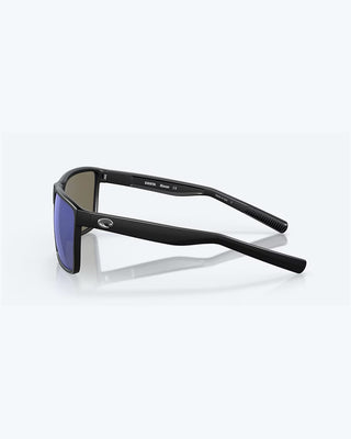 Costa Rincon Polarized Sunglasses - Matte Black / Blue Mirror