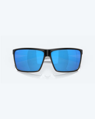 Costa Rincon Polarized Sunglasses - Matte Black / Blue Mirror
