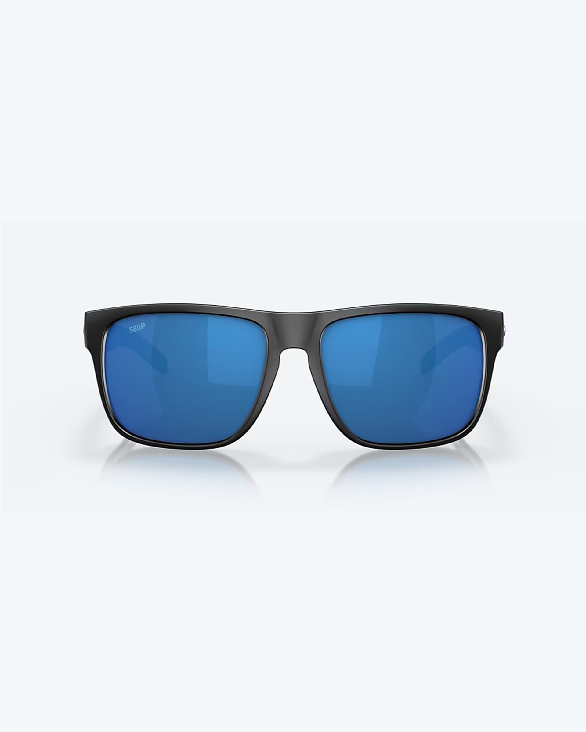 Spearo XL Polarized Sunglasses - Matte Black/ Blue Mirror – Jack's