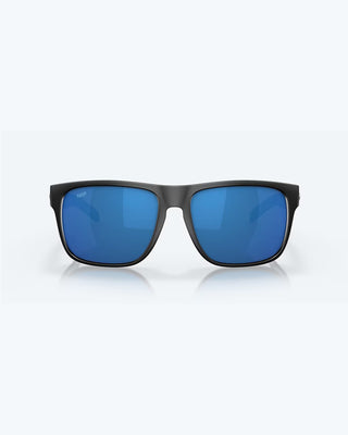 Costa Spearo XL Polarized Sunglasses - Matte Black / Blue Mirror