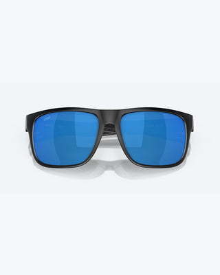 Costa Spearo XL Polarized Sunglasses - Matte Black / Blue Mirror
