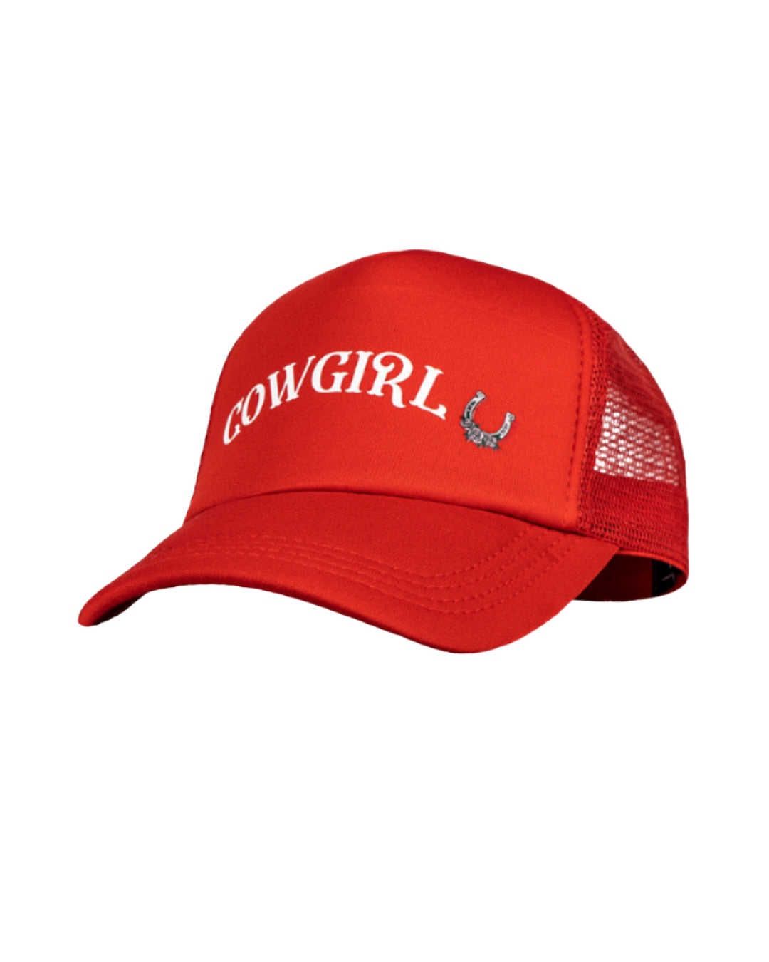 Jack's Surfboards Girl's (8-16) Cowgirl Trucker Hat - Red