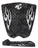 Charcoal Swirl Platinum Flames