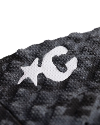Creatures of Leisure Griffin Colapinto Signature Traction Pad - Charcoal Swirl Platinum Flames