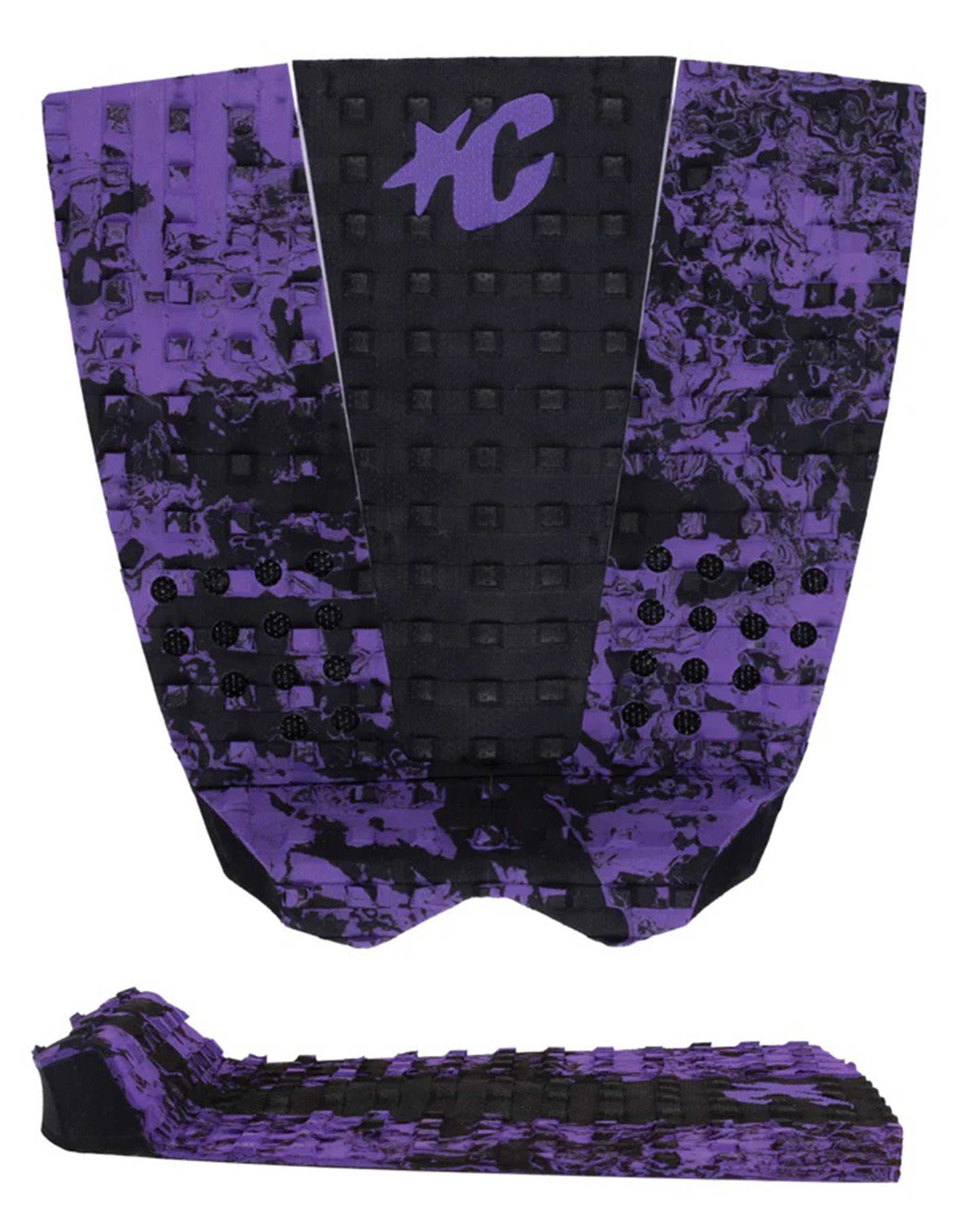 Creatures Of Leisure Italo Ferreira Signature Pad - Punk Purple Swirl Black