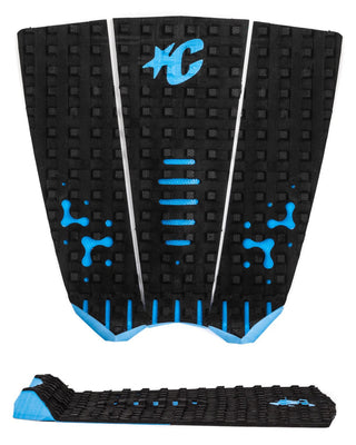 Creatures of Leisure Mick Fanning Signature Traction Pad - Black Cyan