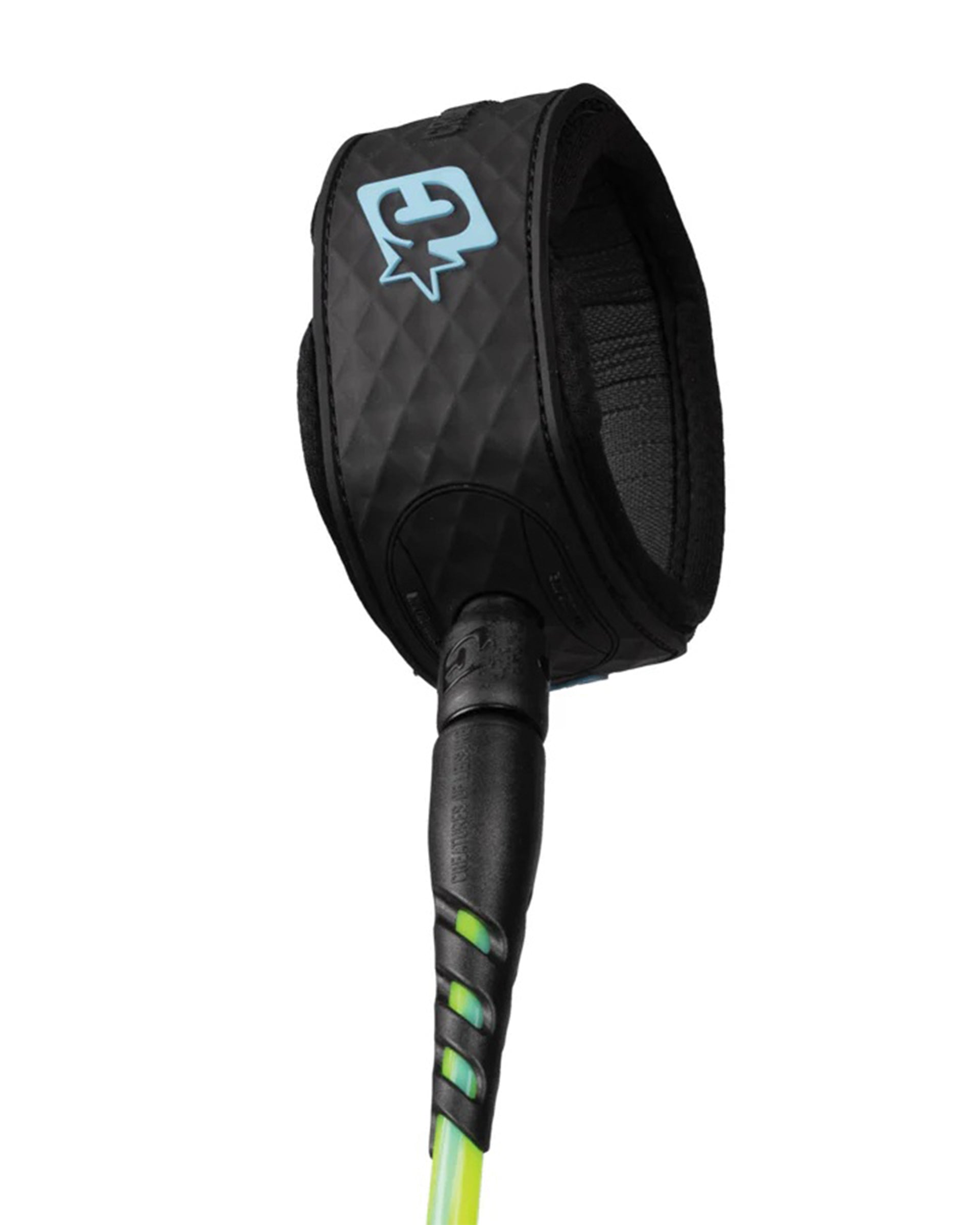 Creatures Of Leisure Reliance 2.0 Lite Duty 6' Leash - Pine Lime Twist Black