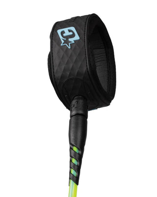 Creatures Of Leisure Reliance 2.0 Lite Duty 6' Leash - Pine Lime Twist Black